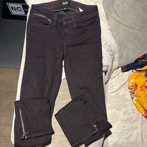 Paige jeans in dark purple